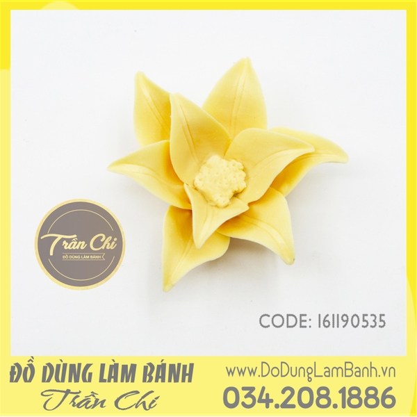 Khuôn silicone hoa Trạng Nguyên 9 cánh (0535)