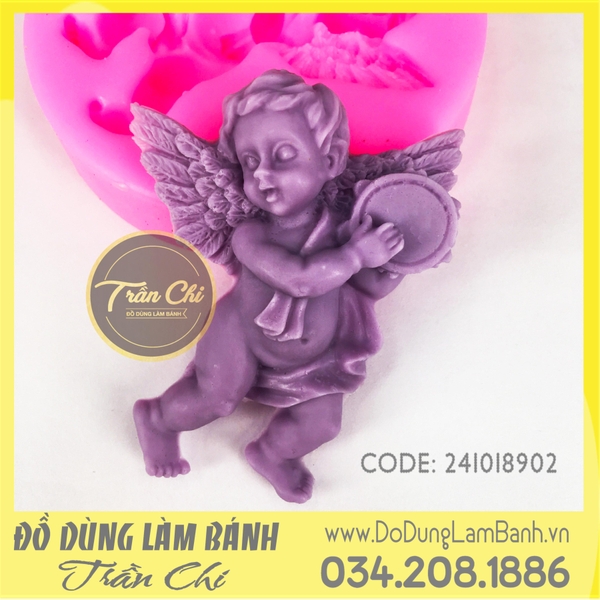 Khuôn silicone Thiên thần Cupid