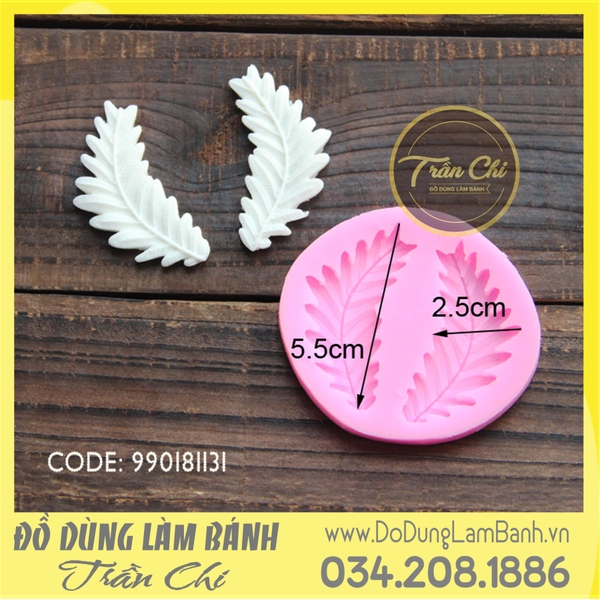 Khuôn silicone Rong biển nhỏ 2c (L0725)