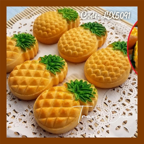 LX5091 - Khuôn TTLX 50gr - 04 mặt Trái DỨA (4/12)