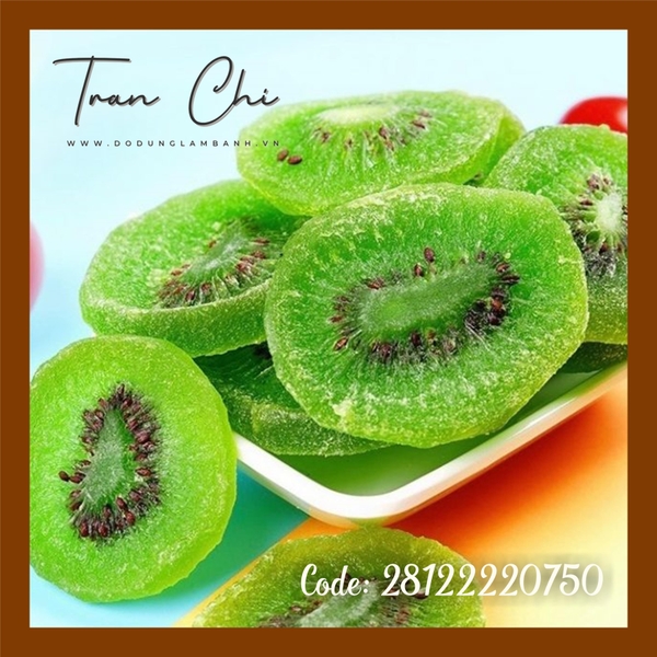 Mứt KIWI XANH khô sấy - Gói 250gr (28/10)