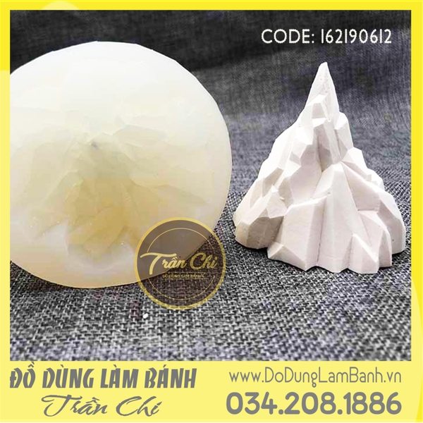 Khuôn silicone Băng đá nhọn - White