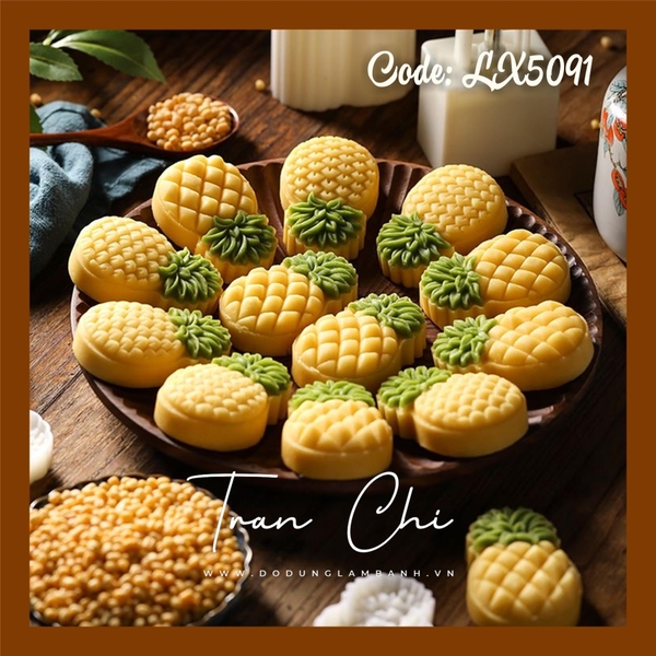 LX5091 - Khuôn TTLX 50gr - 04 mặt Trái DỨA (4/12)