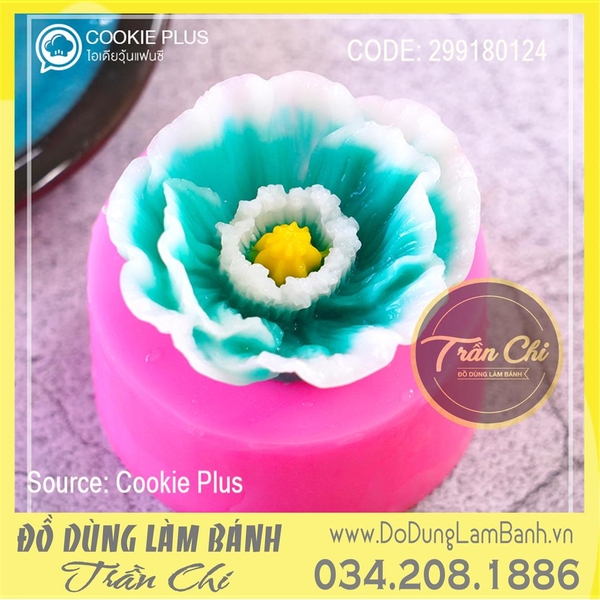 SF2940 - Khuôn silicone Hoa ANH TÚC (2/10)