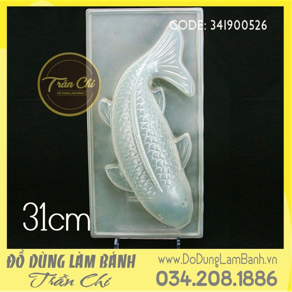 Khuôn nhựa Cá chép - Size lớn 31cm