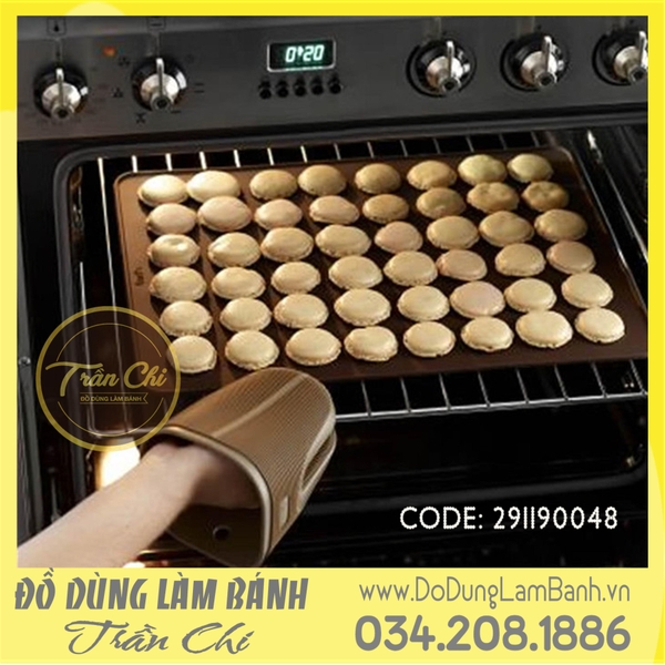 Tấm nướng silicone MACARON 48 ô