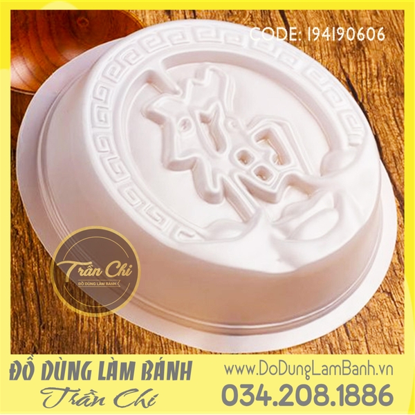 Khuôn nhựa tròn chữ Phúc