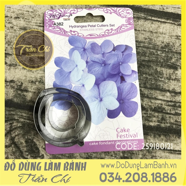 Bộ cắt hoa Cẩm Tú Cầu 3c (A382)