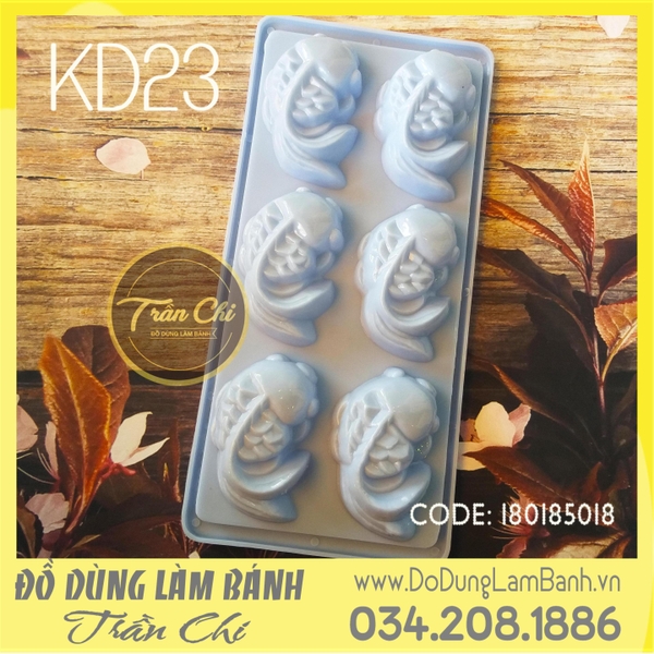 KD23 - Khuôn nhựa VT - Cá VÀNG 6C (16/6)