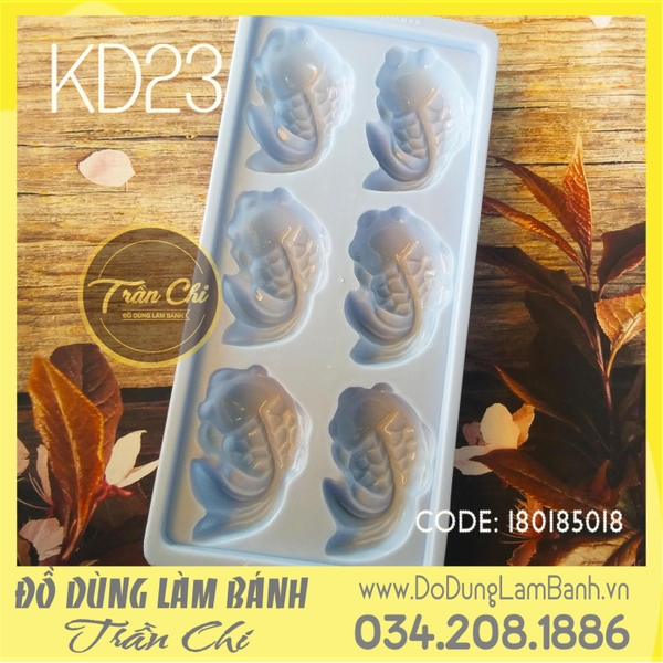KD23 - Khuôn nhựa VT - Cá VÀNG 6C (16/6)