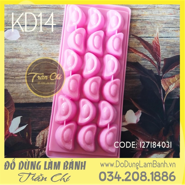 KD14 - Khuôn nhựa VT - Thỏi Vàng 18c nhỏ (16/6)