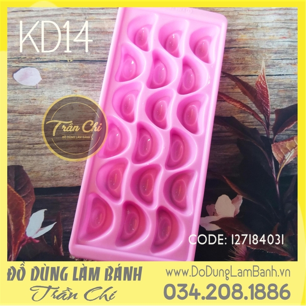 KD14 - Khuôn nhựa VT - Thỏi Vàng 18c nhỏ (16/6)