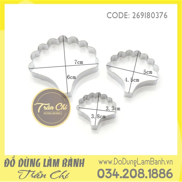 Bộ cắt hoa Cẩm Chướng 3c cánh quạt (A376)
