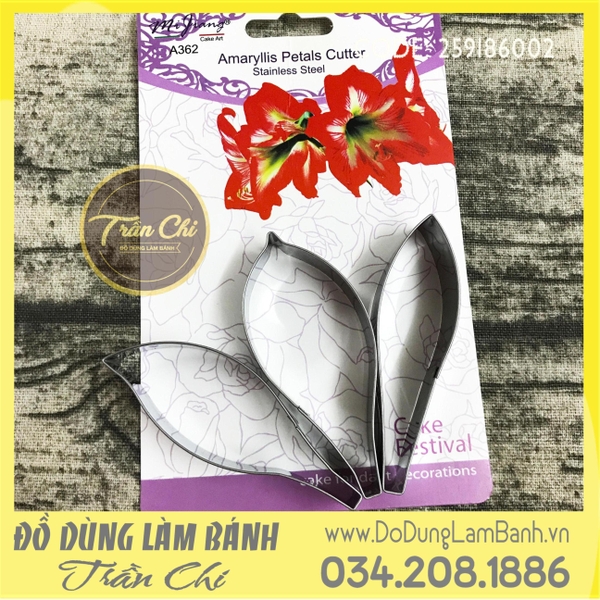 Bộ cắt hoa Huệ Tây 3c (A362)