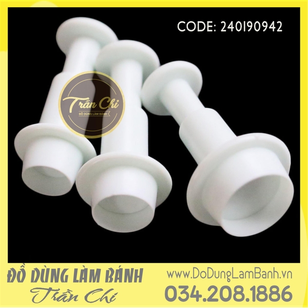 Bộ ấn nhựa - Hình TRÒN 3c