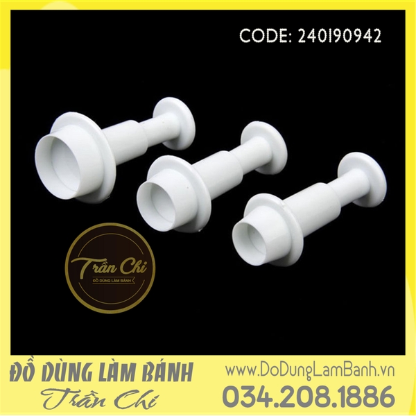 Bộ ấn nhựa - Hình TRÒN 3c