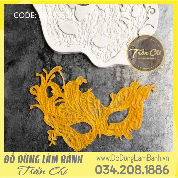Khuôn silicone Mặt nạ dạ vũ lớn