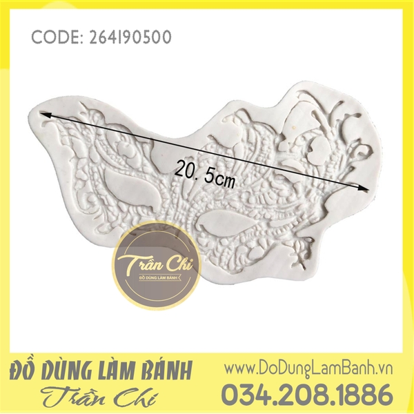 Khuôn silicone Mặt nạ dạ vũ lớn