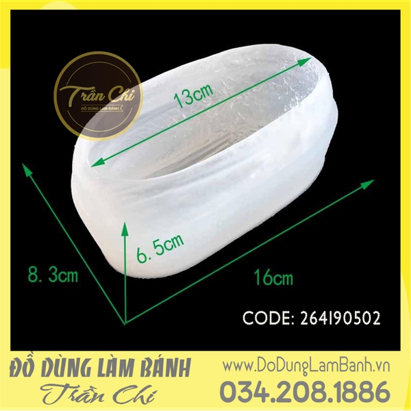 Khuôn silicone Bắp cải dài chiêu tài lớn