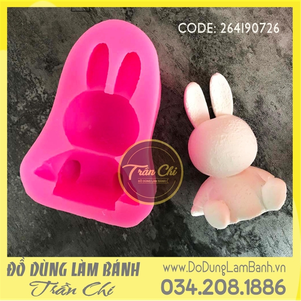 Khuôn silicone Thỏ ngồi