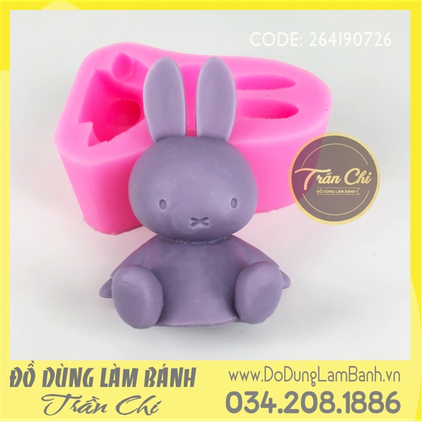 Khuôn silicone Thỏ ngồi