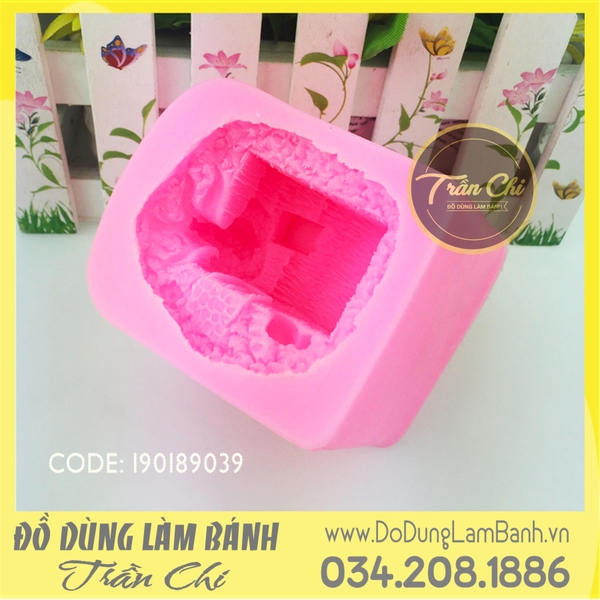 Khuôn silicone Ngôi nhà gỗ