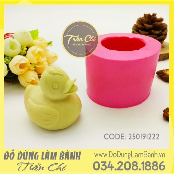 Khuôn silicone Vịt 3D