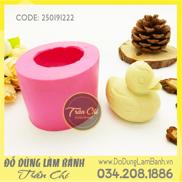Khuôn silicone Vịt 3D