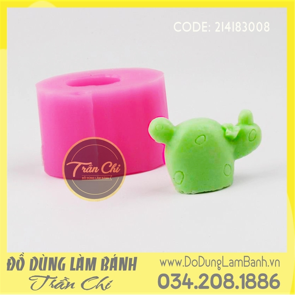 Khuôn silicone Xương rồng tai thỏ