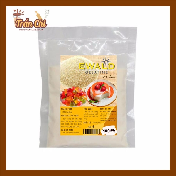 Bột Gelatin 250 bloom - Gói 100gr