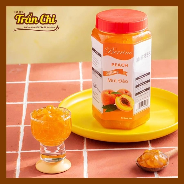 Mứt Đào BERRINO - Hủ 950gr