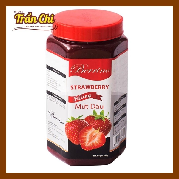 Mứt Dâu BERRINO - Hủ 950gr