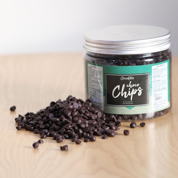H61113-03 - Socola CHIP ĐEN Cacao Talk - Hủ 300gr