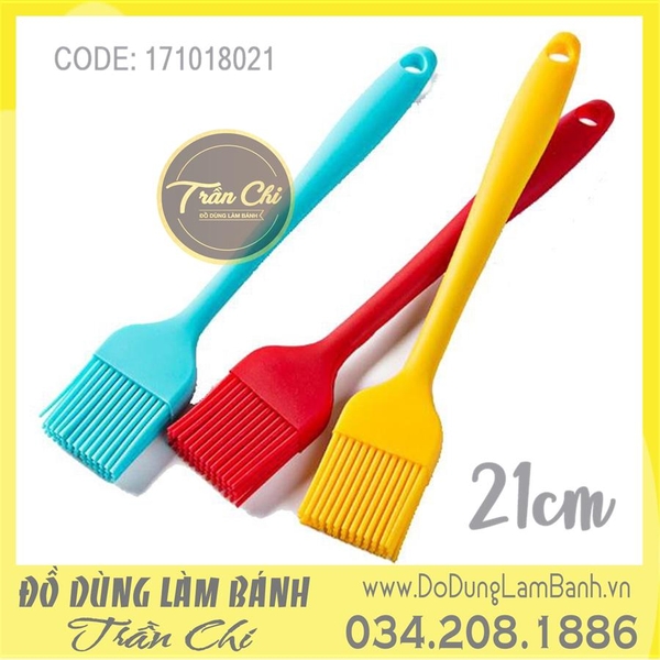 BT0021 - CHỔI quét SILICONE đúc liền 1 MÀU - NHỎ 21CM (9/2)