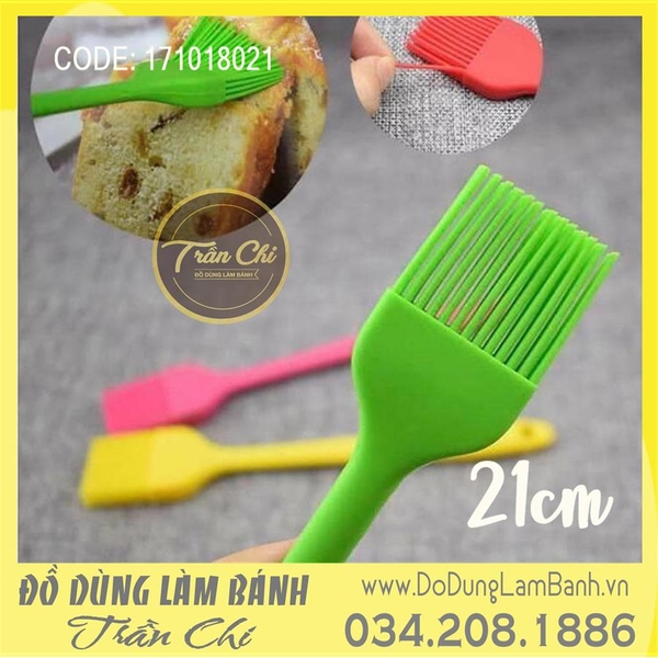 BT0021 - CHỔI quét SILICONE đúc liền 1 MÀU - NHỎ 21CM (9/2)