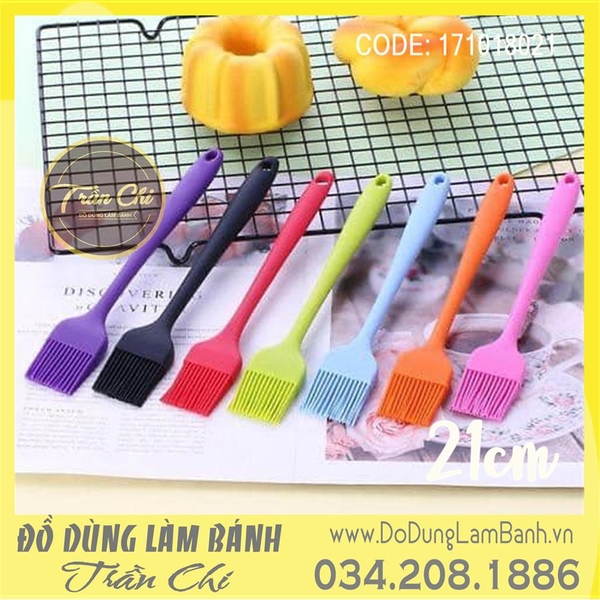 BT0021 - CHỔI quét SILICONE đúc liền 1 MÀU - NHỎ 21CM (9/2)