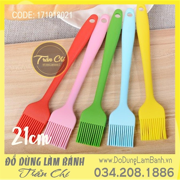 BT0021 - CHỔI quét SILICONE đúc liền 1 MÀU - NHỎ 21CM (9/2)