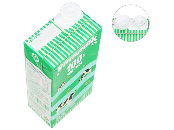 Sữa tươi CÓ ĐƯỜNG VINAMILK - Hộp 1L