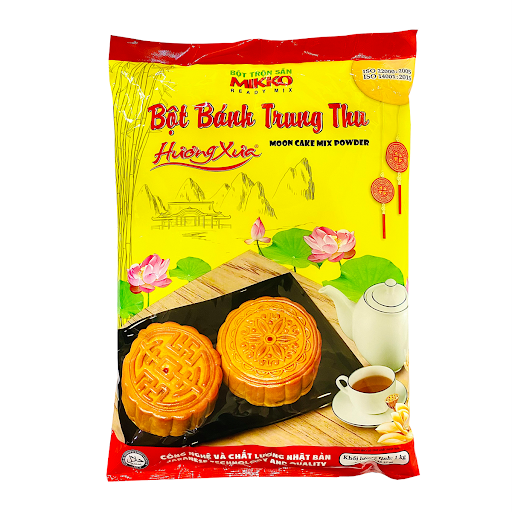 Bột trộn sẵn Vỏ Trung Thu Nướng MIKKO - Gói 1kg