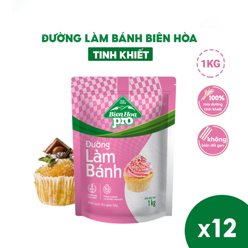 Đường XAY làm bánh Biên Hòa Pro -  Gói 1kg