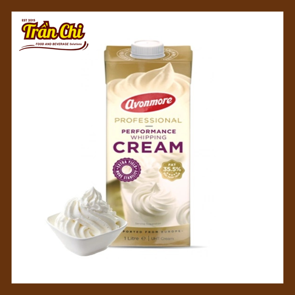 Kem Whipping Cream Avonmore 1 lít