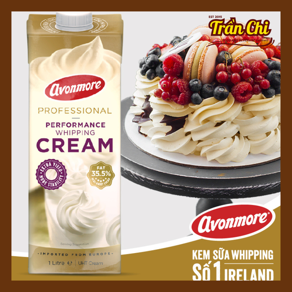 Kem Whipping Cream Avonmore 1 lít