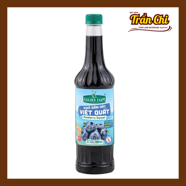 Siro Đậm Đặc VIỆT QUẤT Golden Farm - Chai 700ml
