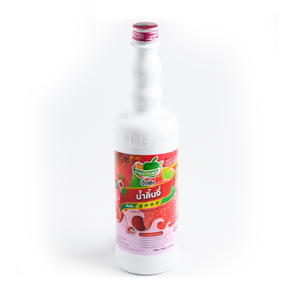 Siro Ding Fong VẢI Lychee Thái Lan - Chai 760ml