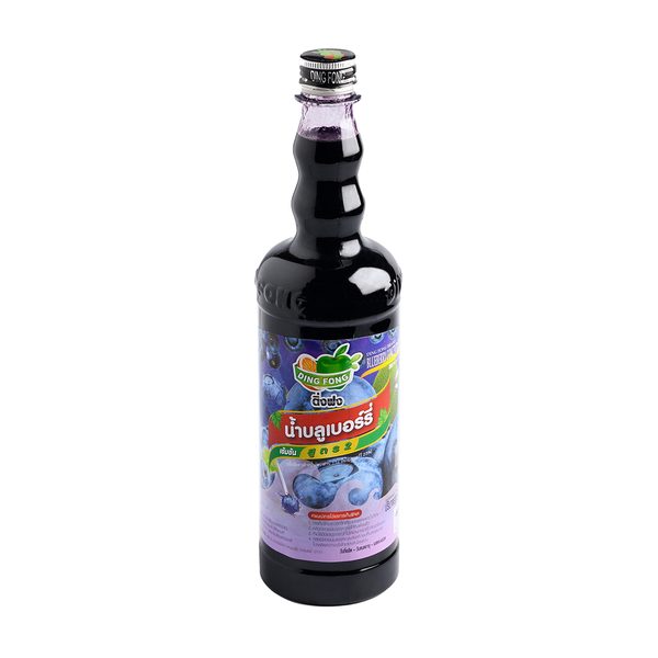 Siro Ding Fong VIỆT QUẤT Blueberry Thái Lan - Chai 760ml
