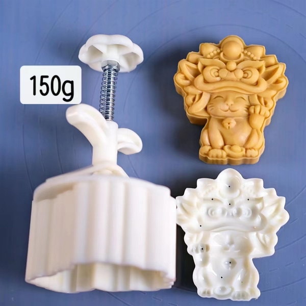 Khuôn ấn TTLX 150gr - 1 mặt MÈO MÚA LÂN (LX1568)