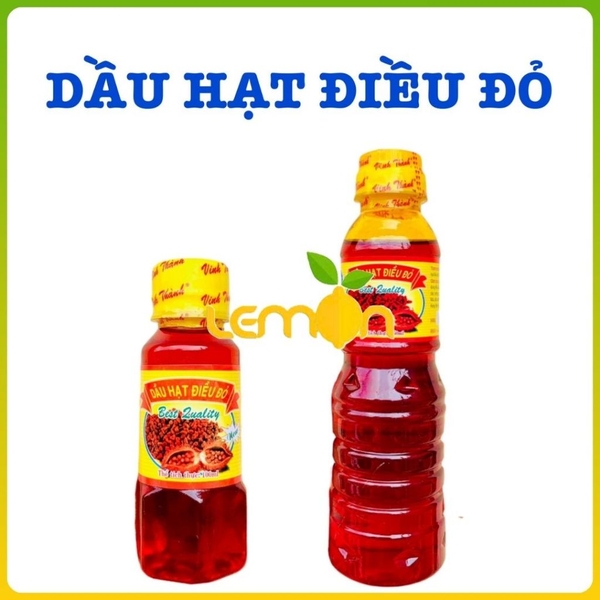Dầu Hạt Điều Đỏ VINH THÀNH - Chai 250ml