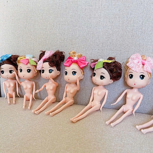 Búp Bê CHIBI 18cm trang trí bánh (không quần áo) - 1 con