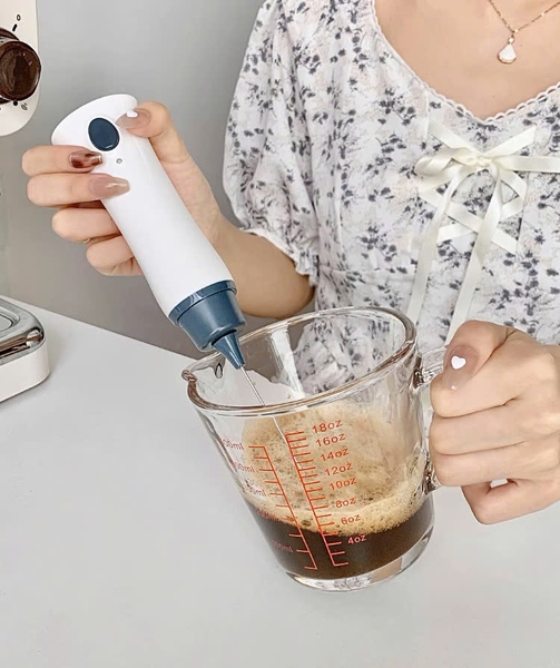 Máy đánh bọt Cafe sạc Điện ZB1508 (KO BẢO HÀNH)