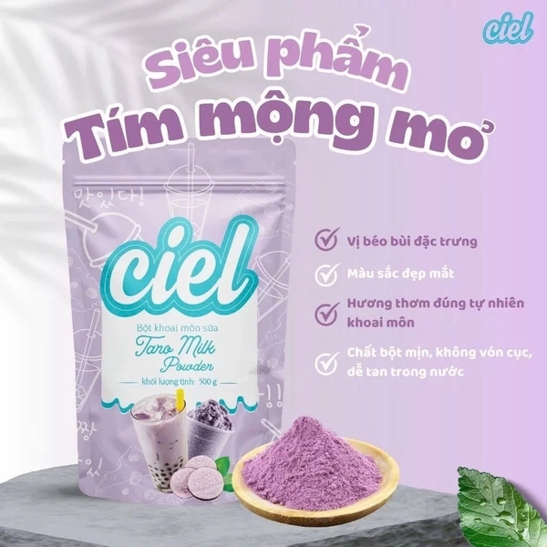 Bột Khoai Môn Sữa CIEL - Gói 500gr